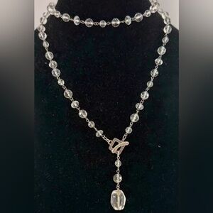 Silpada beautiful faceted crystal beaded necklace N1503